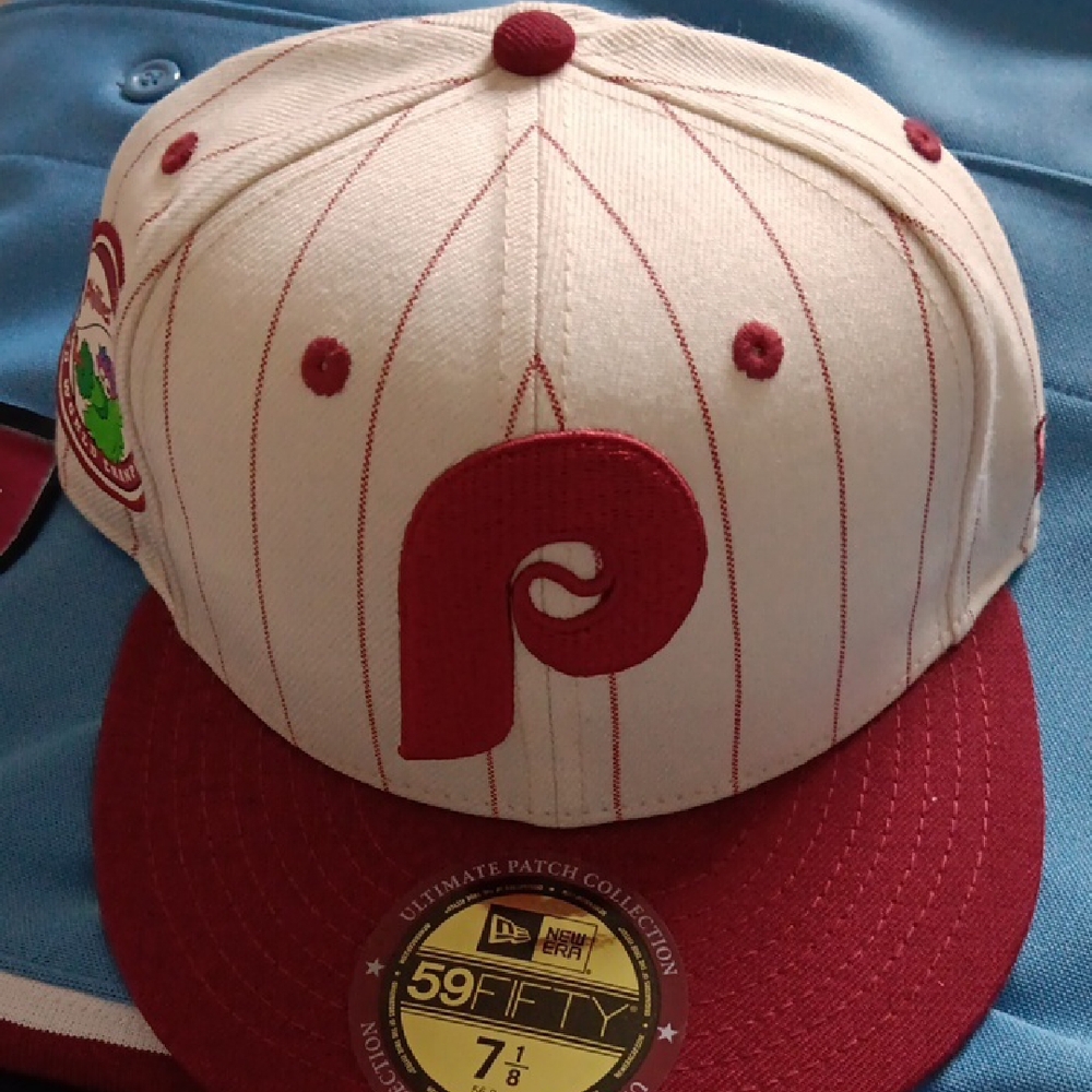 New Era Cream and Red 59FIFTY Cap